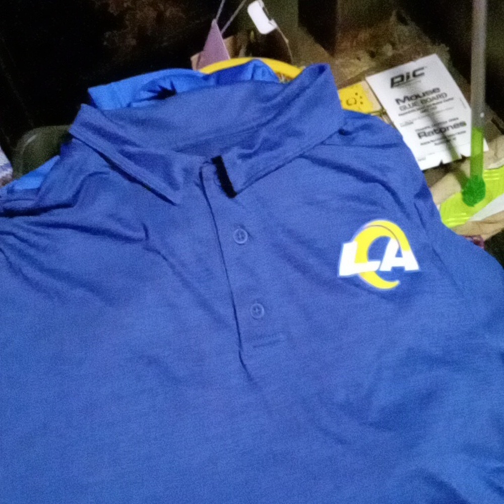 Rams golf shirt 2XL